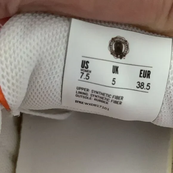 Animal Rescue Orange Slip-On Shoes Spaniel Print Size 7,5 - Picture 8 of 8